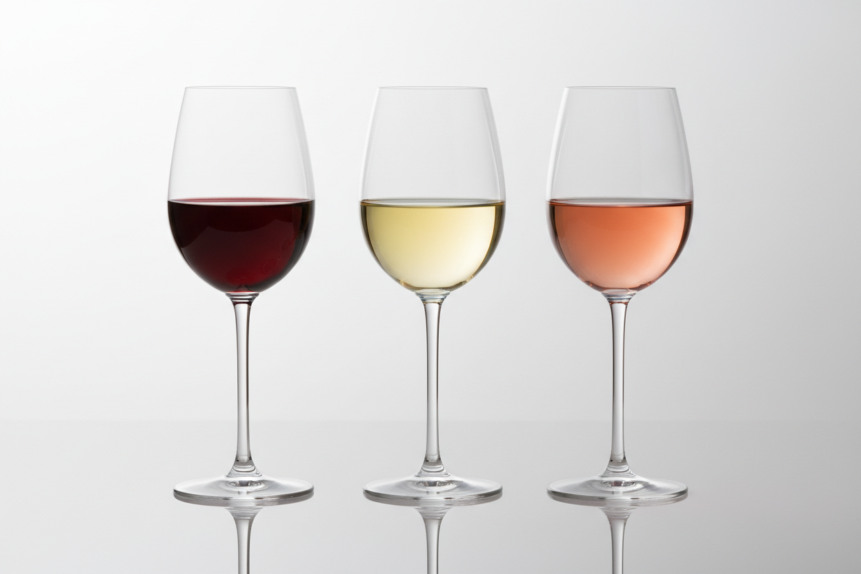 Quick Wine Basics: Reds vs. Whites vs. Rosé in Under 5 Minutes