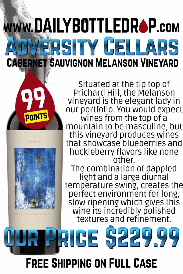 Adversity Cellars Cabernet Sauvignon Melanson Vineyard