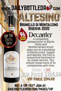 Altesino Brunello di Montalcino Riserva 2020