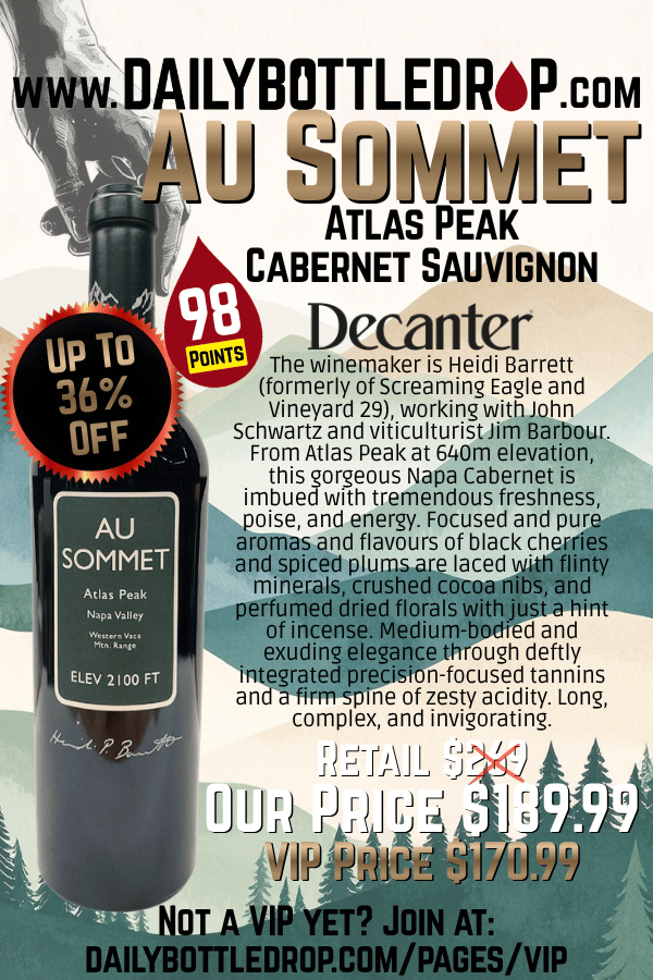 Au Sommet Atlas Peak Cabernet Sauvignon