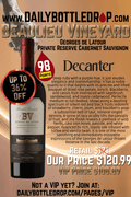 Beaulieu Vineyard Georges de Latour Private Reserve Cabernet Sauvignon 2021