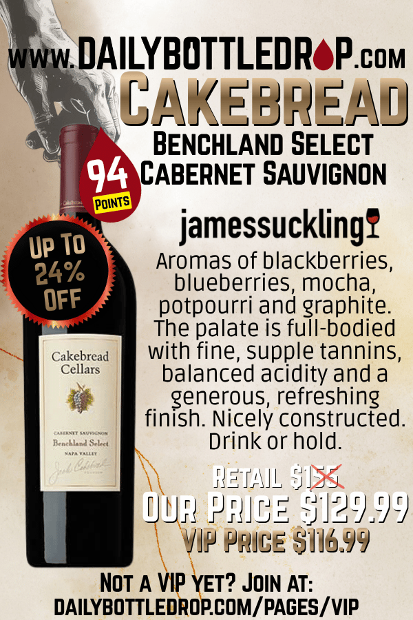 Cakebread Cabernet Sauvignon Benchland Select 2022