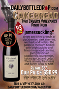 Cakebread Two Creeks Vineyard Pinot Noir