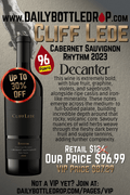 Cliff Lede Cabernet Sauvignon Rhythm 2023
