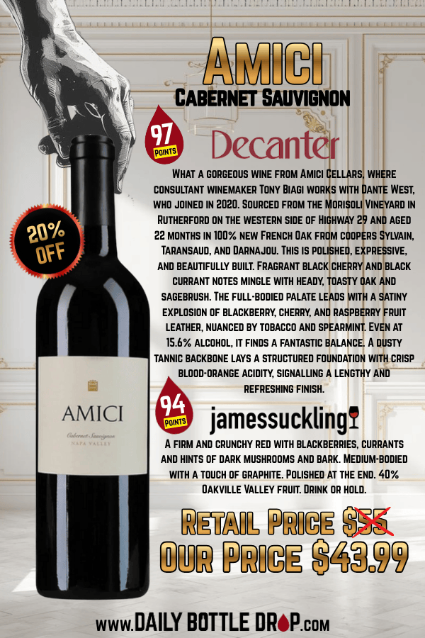 Amici Cellars Napa Valley Cabernet Sauvignon