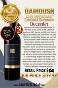 Darioush 25th Anniversary Cabernet Sauvignon
