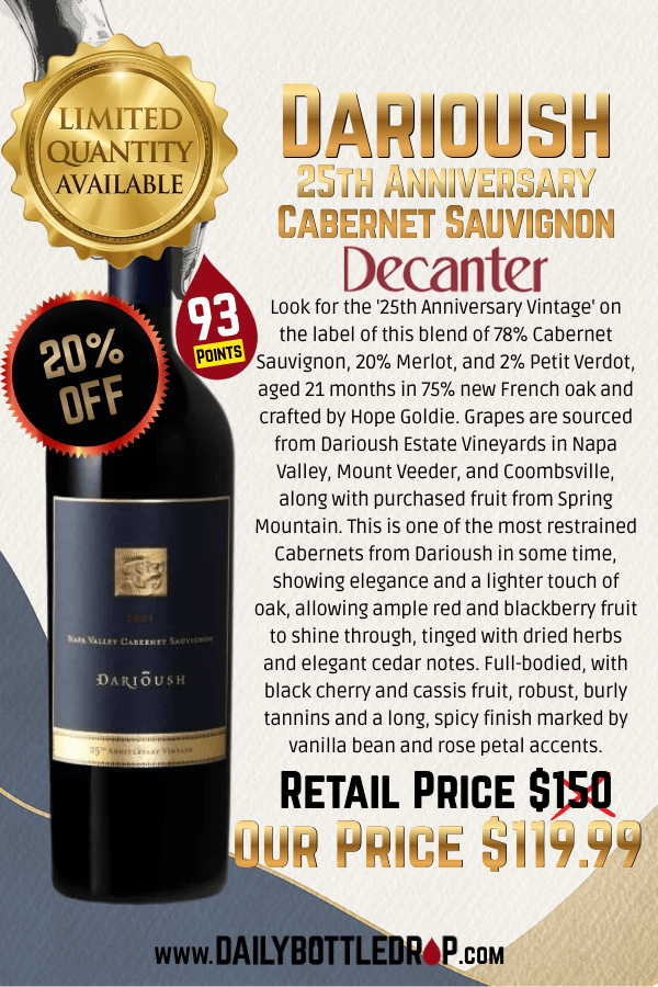 Darioush 25th Anniversary Cabernet Sauvignon