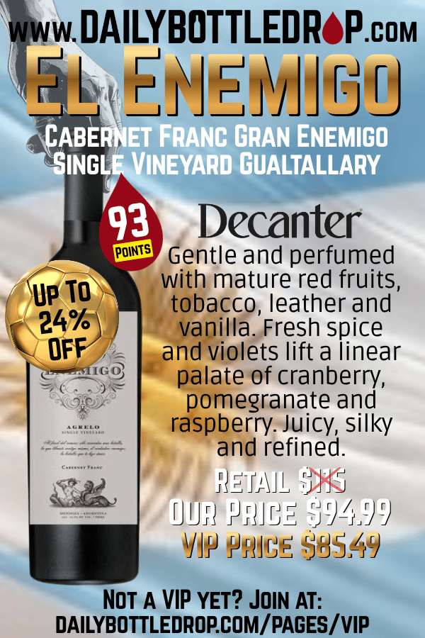 El Enemigo Cabernet Franc Gran Enemigo Single Vineyard Gualtallary