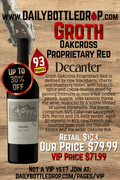 Groth Oakcross Proprietary Red