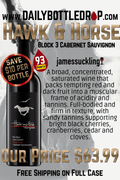 Hawk & Horse Block 3 Cabernet Sauvignon