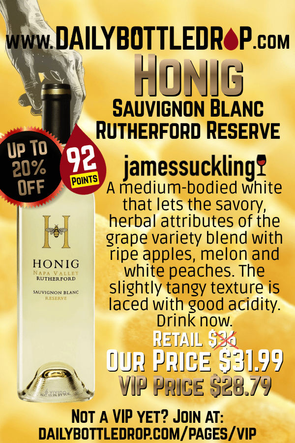Honig Sauvignon Blanc Rutherford Reserve