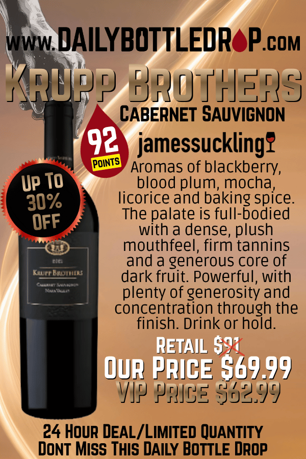 Krupp Brothers Napa Valley Cabernet Sauvignon 2021