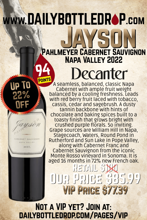 Pahlmeyer Jayson Cabernet Sauvignon Napa Valley 2021