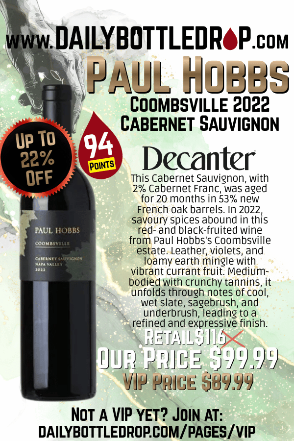 Paul Hobbs Cabernet Sauvignon Coombsville 2022