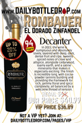 Rombauer El Dorado Zinfandel